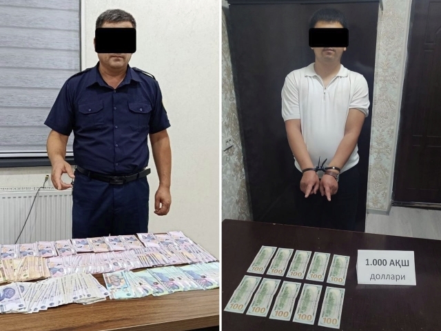 Андижонда мансабдорлар пора билан ушланди