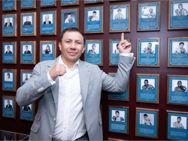 Геннадий Головкин Халқаро бокс шон-шараф залига киритилди