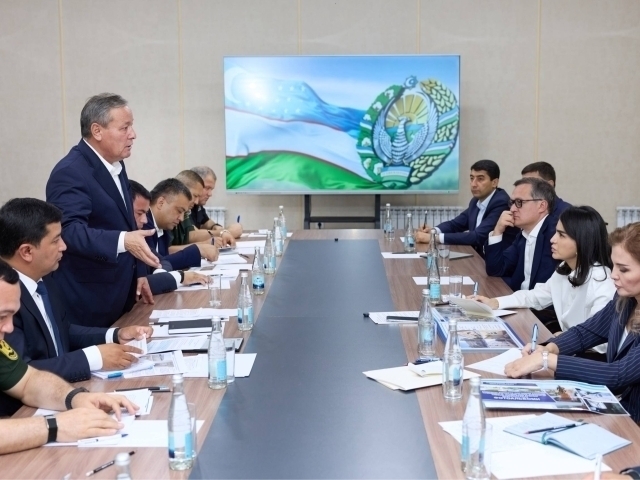 Saida Mirziyoyeva Andijon viloyati rahbariyati bilan yiğiliş ötkazdi