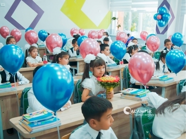 Ўзбекистонда 1-синфга онлайн қабул бошланди