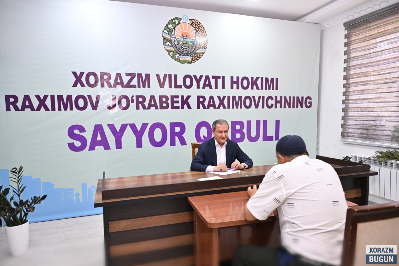 Янгибозорда вилоят ҳокимининг сайёр қабули: фуқаролар мурожаатлари жойида кўриб чиқилди
