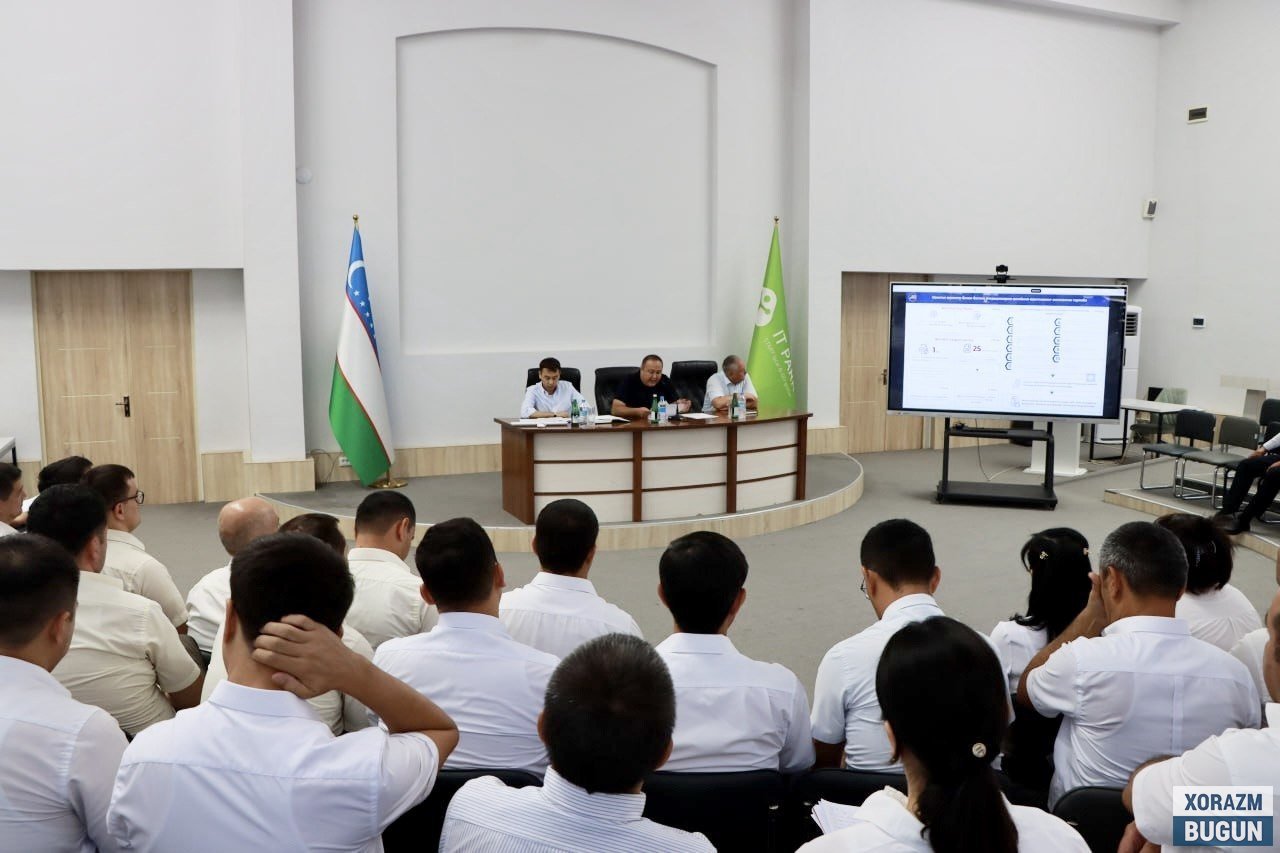 Урганчда тижорат банклари ходимлари ва тадбиркорлар учун ўқув семинари ўтказилди