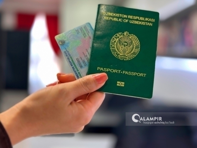 Endi pasport yoki ID-karta yöqotganlik uçun jarima tölanmaydi