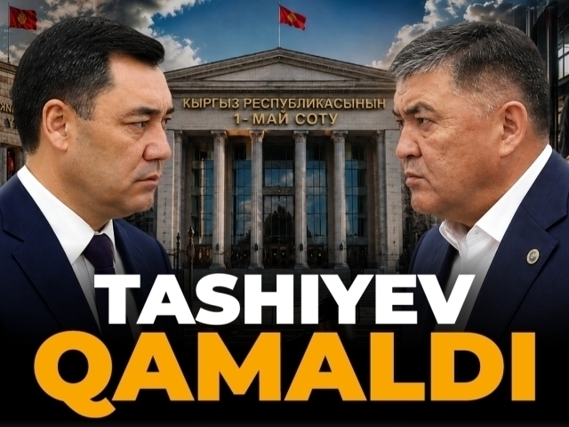 Ташиев қамалди. У суддан норози
