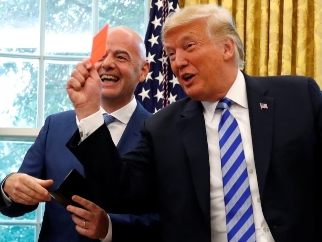 Трамп Балогунни ўйинга қайтаришни сўраб Инфантинога қўнғироқ қилди