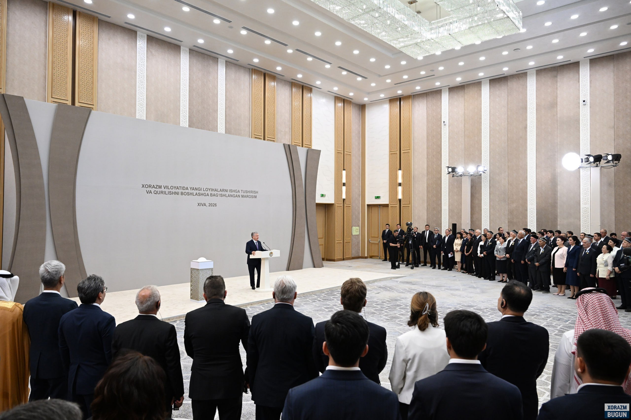 Хоразмда 176 миллион долларлик 12 та лойиҳа ишга туширилди
