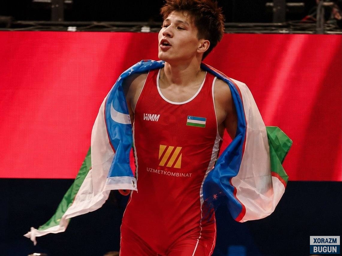 Хоразмлик полвон Қувончбек Исмоилов — жаҳон чемпиони!