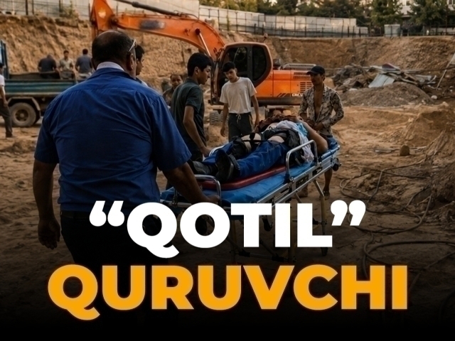 Олмазордаги қурилишда қон чиқди. Ҳокимбува қаердасиз?
