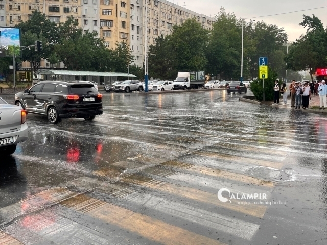 Бугун Тошкентда ёмғир ёғади
