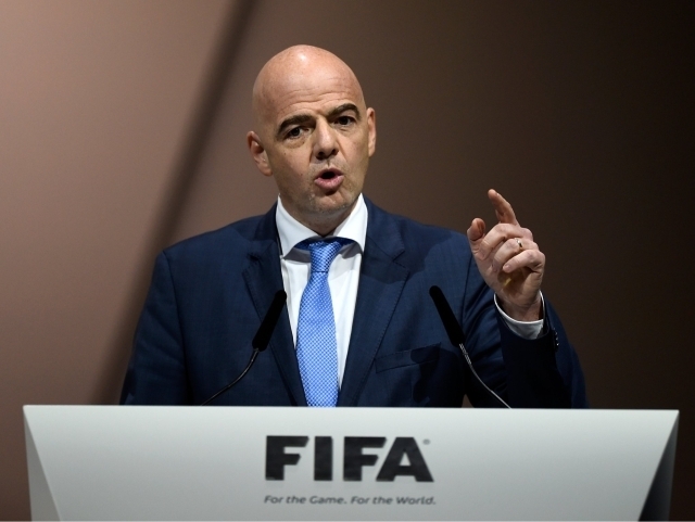 FIFA амалдори Инфантинони танқид қилгани сабаб истеъфога чиқарилди