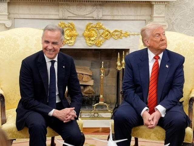 Канада Бош вазири Карни жонли эфирда Трампни масхара қилди