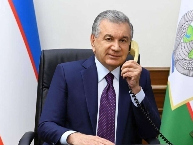 Шавкат Мирзиёев Қозоғистон Президенти билан телефонда гаплашди