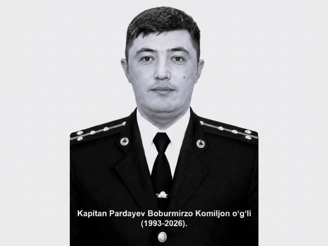 Тошкентдаги ёнғинда ФВВ қутқарувчиси ҳалок бўлди