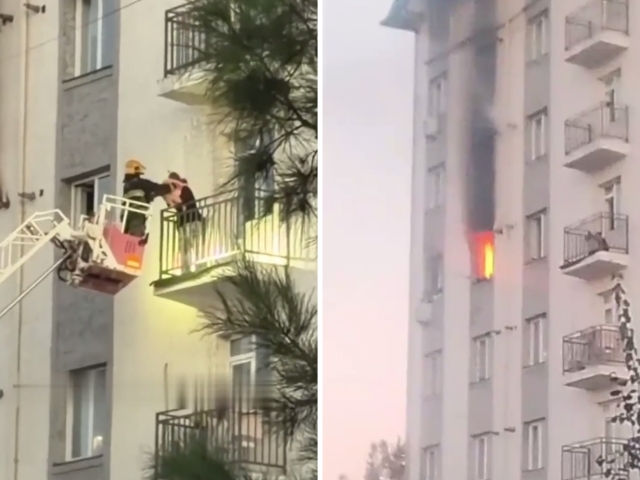 Андижондаги кўп қаватли уйда ёнғин чиқди