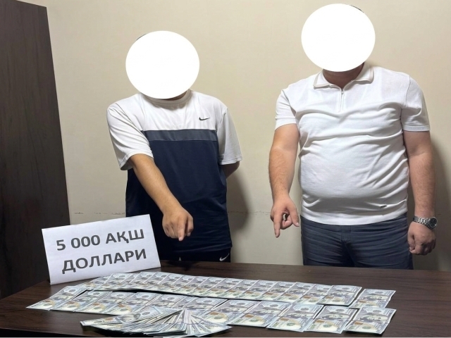 Фарғонада кадастр бўлими мутахассиси 5 минг доллар билан қўлга тушди