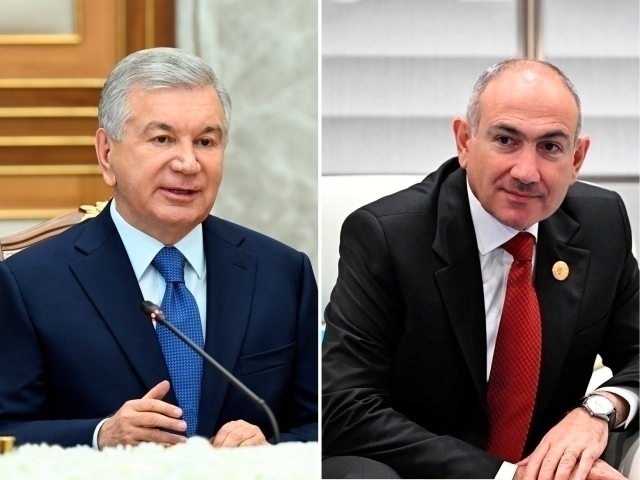 Шавкат Мирзиёев Пашинян билан телефонда гаплашди