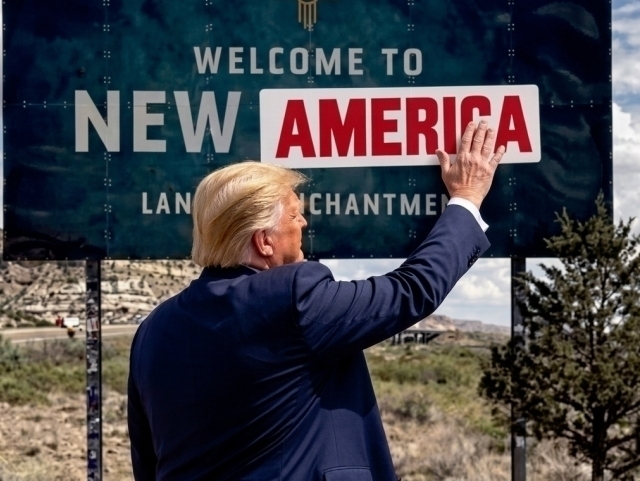 Трамп Нью-Мексико номини “Янги Америка”га ўзгартирмоқчи