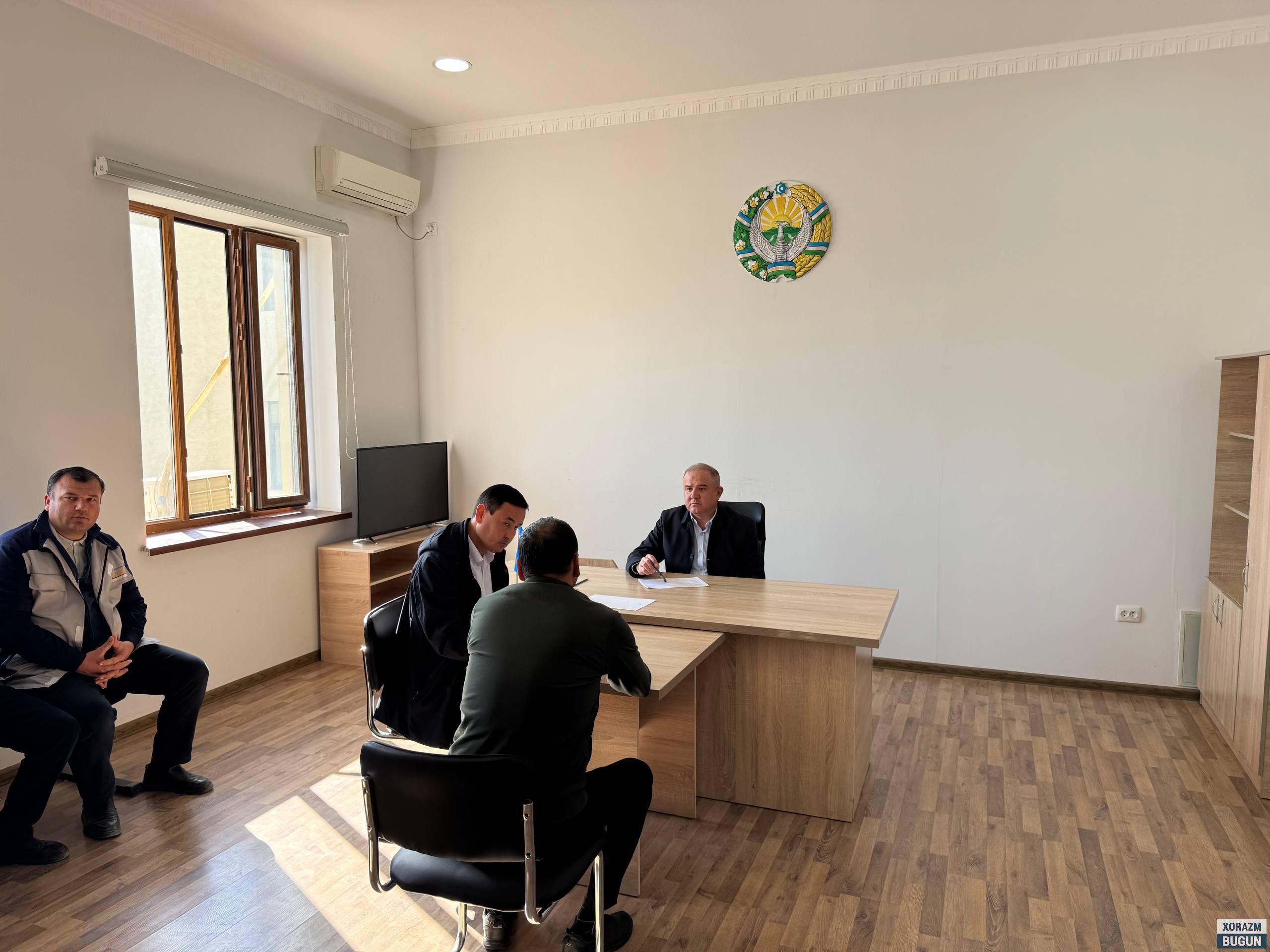 Xiva şahar hokimi fuqarolarni qabul qildi: murojaatlarning bir qismi joyida hal etildi