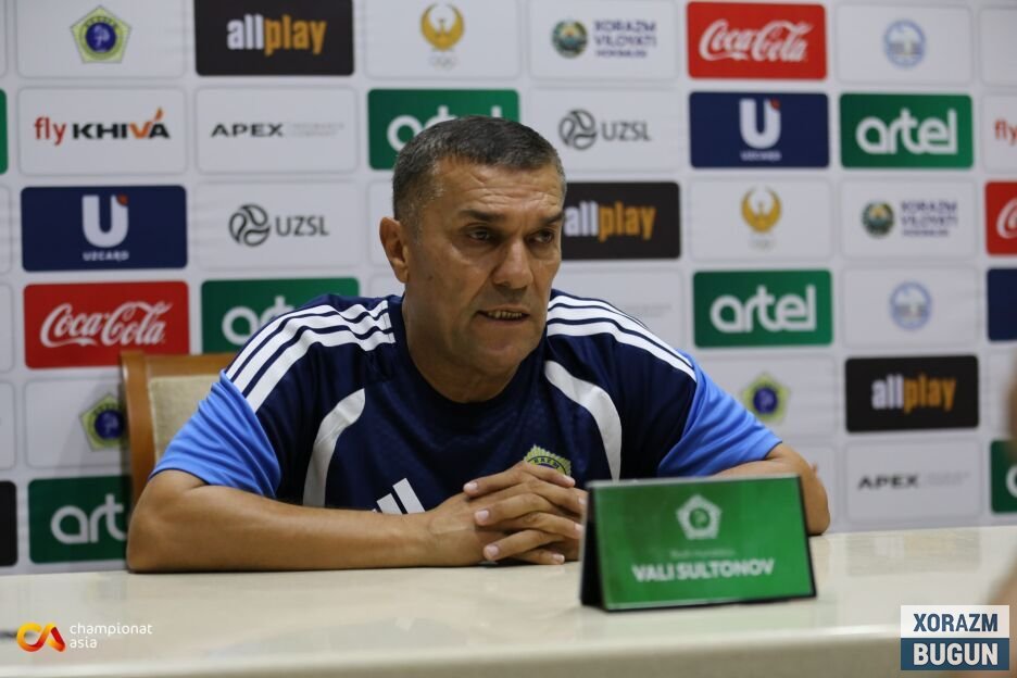 Vali Sultonov: "Yutiş uçun yana qanday futbol öynaşimiz kerak, hayron qolyapman"