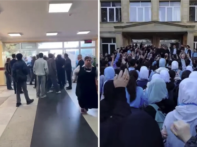 Озарбайжонда ҳам ўқувчилар бош кўтарди: 37 киши ҳибсга олинди