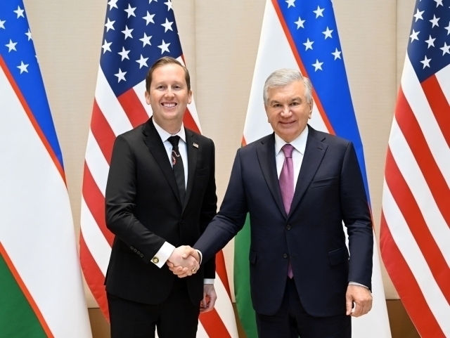 Шавкат Мирзиёев Трампнинг махсус вакилини қабул қилди